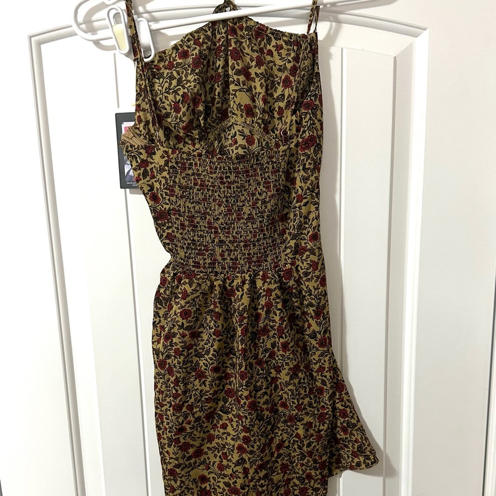 Floral mini sun dress size small - Picture 4 of 8